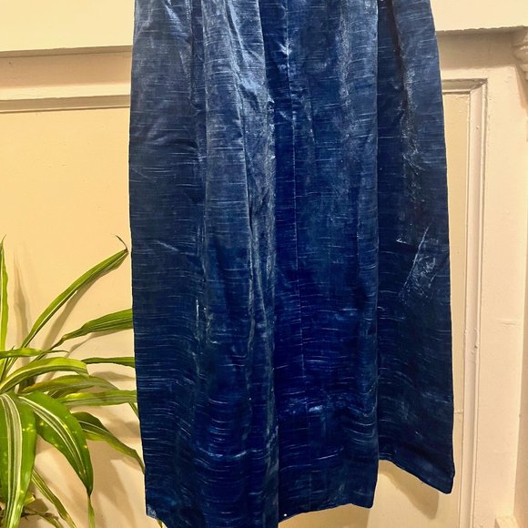 Vintage Crushed Velvet Midi Skirt - Picture 5 of 5